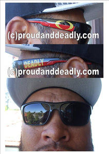 Proud and Deadly Polarised Bikie Style Sunglasses