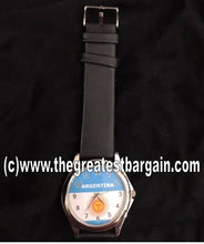 Load image into Gallery viewer, Argentina Flag Unisex Watch