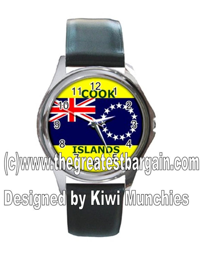 Cook Island Flag Unisex Watch-2