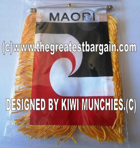 New Zealand Maori Mini Car Banner