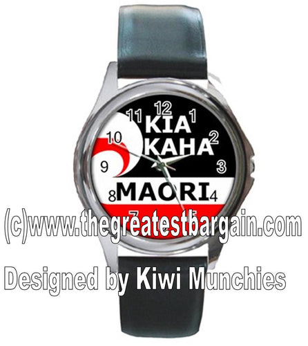 New Zealand Maori  KIA KAHA Unisex Watch