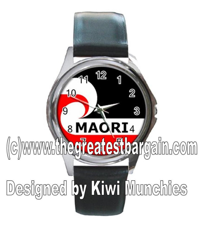 New Zealand Maori Flag Unisex Watch
