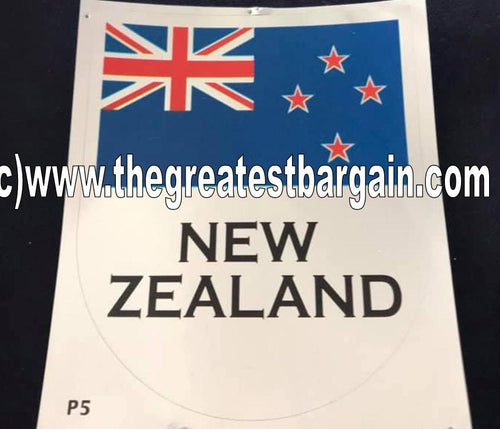 New Zealand Flag Sticker