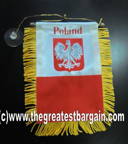 Poland Mini Car Banner