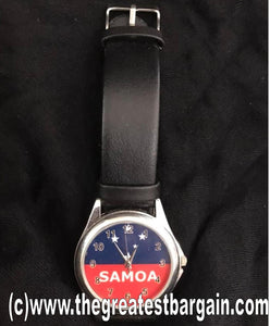 Samoa Flag Unisex Watch