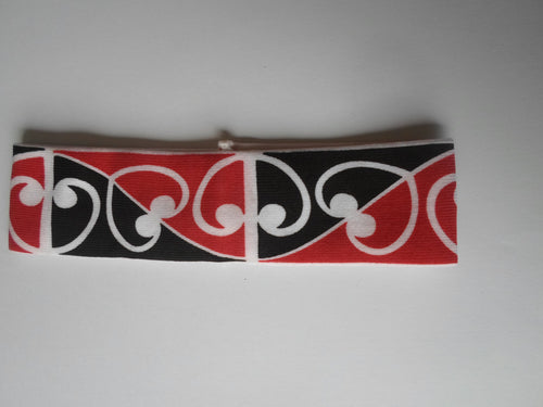 Headband-Maori Design Elastic