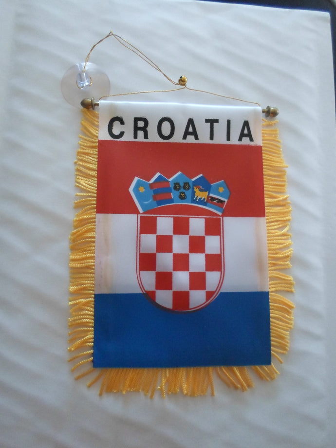 Croatia Mini Car Banner