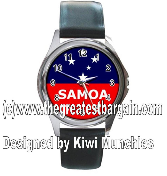 Samoa Flag Unisex Watch