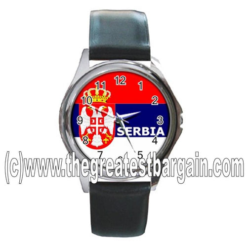 Serbia Flag Unisex Watch