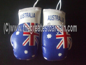 Australia Flag Mini Boxing Gloves