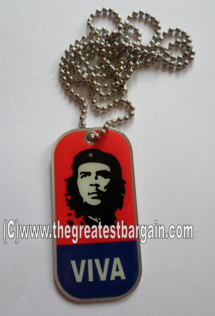 Che' ID/Dog Tag double sided with chain Necklace