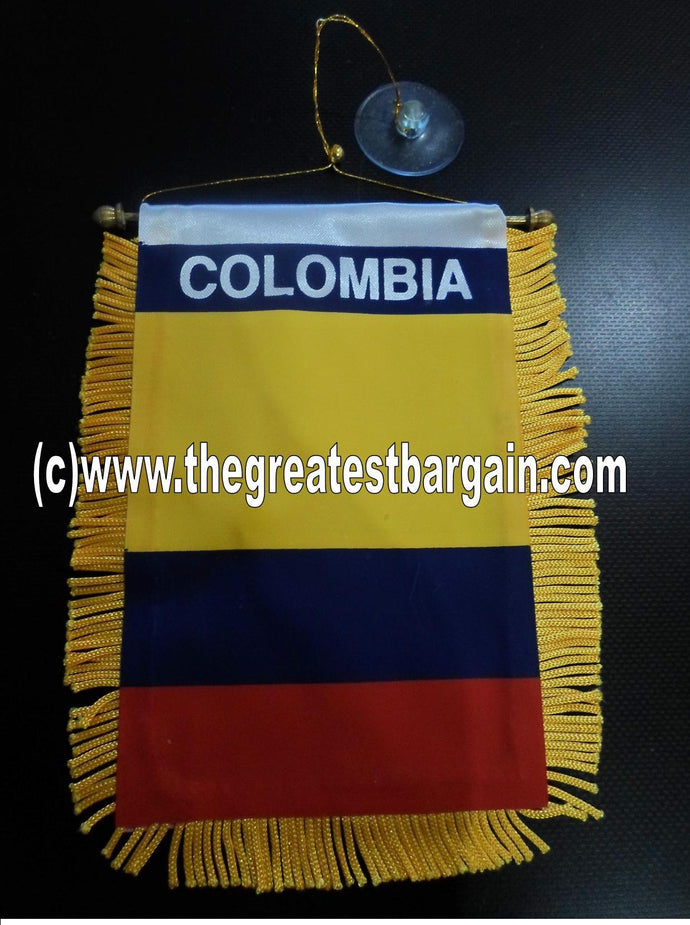Colombia Mini Car Banner