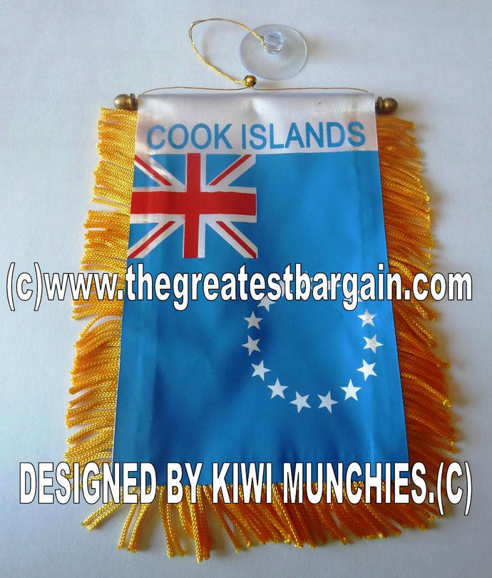 Cook Islands Mini Car Banner