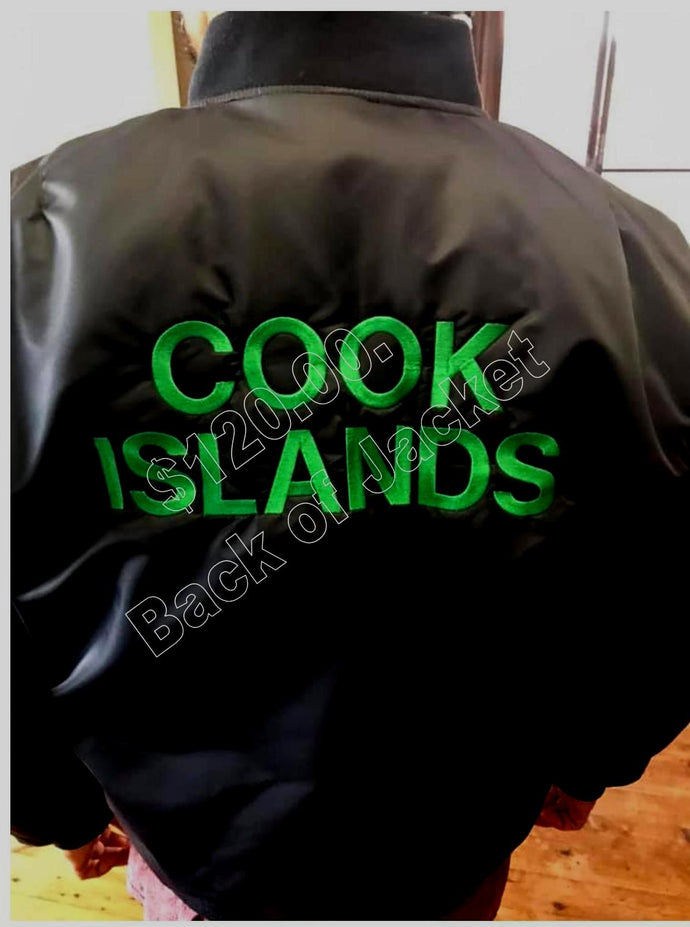 Cook Islands Waterproof Bomber Mens' Size Small Jacket.