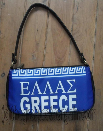 Greece Greek  Flag Clutch Bag