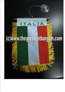 Italia  Italy Italian Mini Car Banner