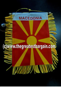 Macedonia Mini Car Banner