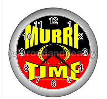 Load image into Gallery viewer, Proud and Deadly Murri Clock. Get in while we still have them. Almost sold out!
