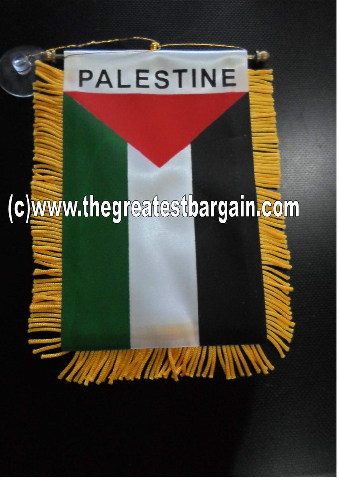 Palestine Mini Car Banner