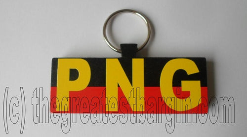 PNG Wooden Keyring