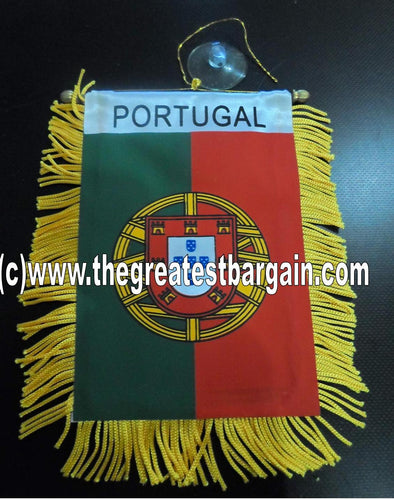 Portugal Mini Car Banner