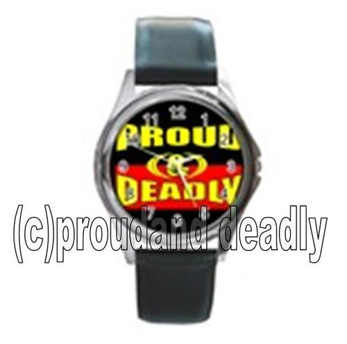 Australian Indigenous Proud and Deadly Unisex Watch