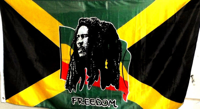 Jamaica Flag/Bob Marley/Reggae Freedom Flag Large 150 cm x 90 cm