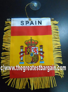 Spain Mini Car Banner