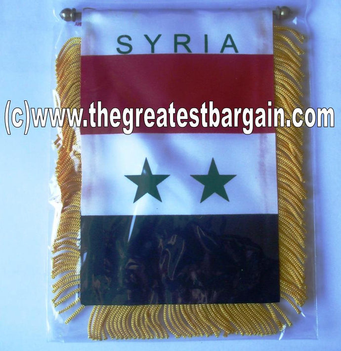 Syria Mini Car Banner