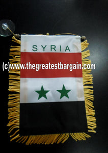 Syria Mini Car Banner