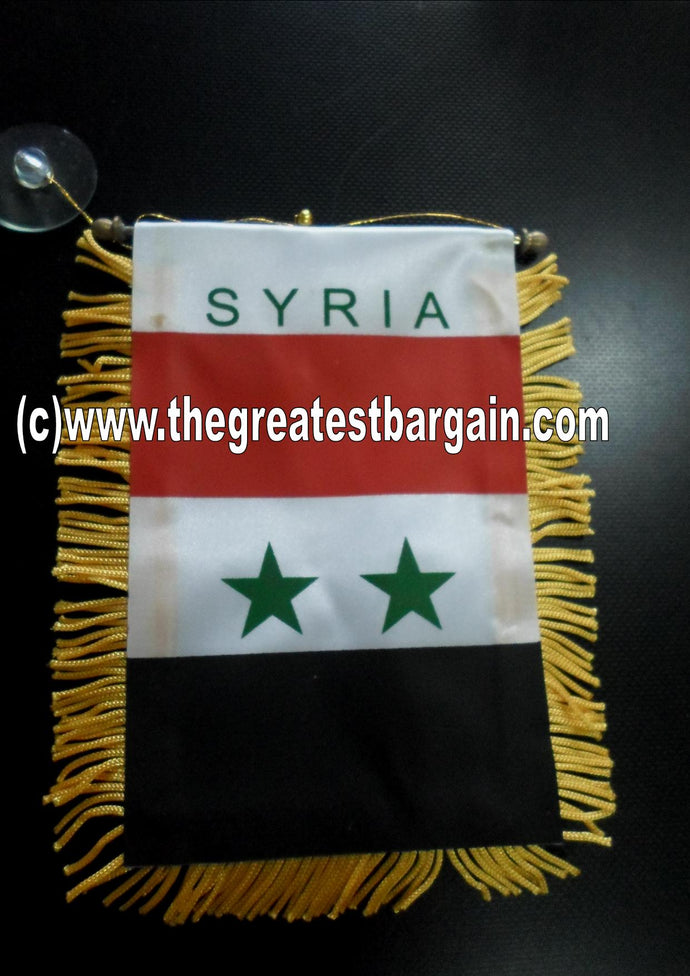 Syria Mini Car Banner