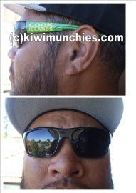 Cook Islands Mens Style, Bikie Lens Sunglasses