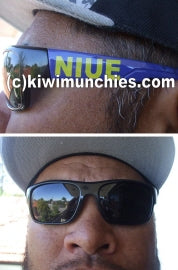 Niue Mens Style, Bikie Lens Sunglasses