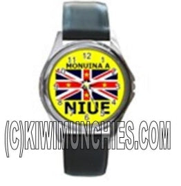 Niue Flag Unisex Watch 2