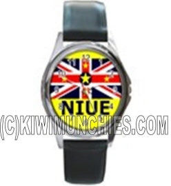 Niue Flag Unisex Watch