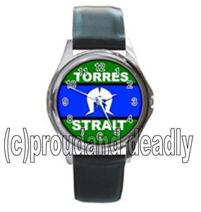 Torres Strait Flag Unisex Watch