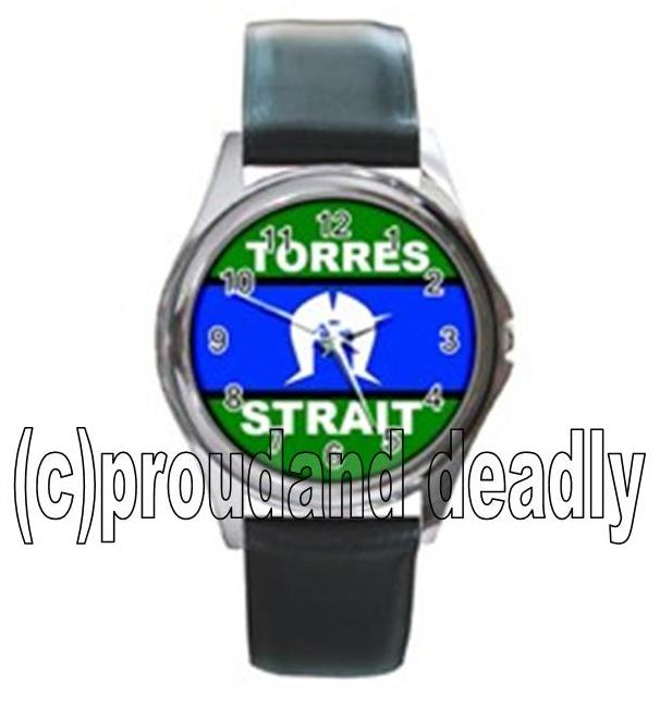 Torres Strait Flag Unisex Watch